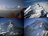 109 Chaulagiri And Tukuche Peak At Sunset From Shepherds Kharka Dhaulagiri and Tukuche Peak at sunset from Shepherd�s Kharka (3760m) on the way to Annapurna North Base Camp.